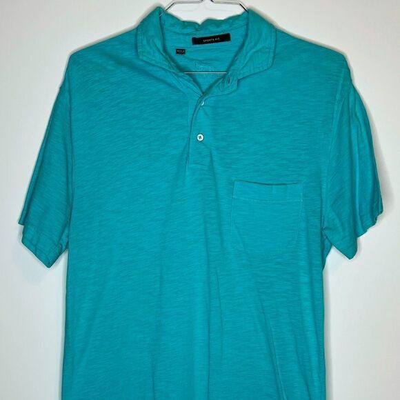 Large Rodd & Gunn Teal Performance Polo - Picture 4 of 5